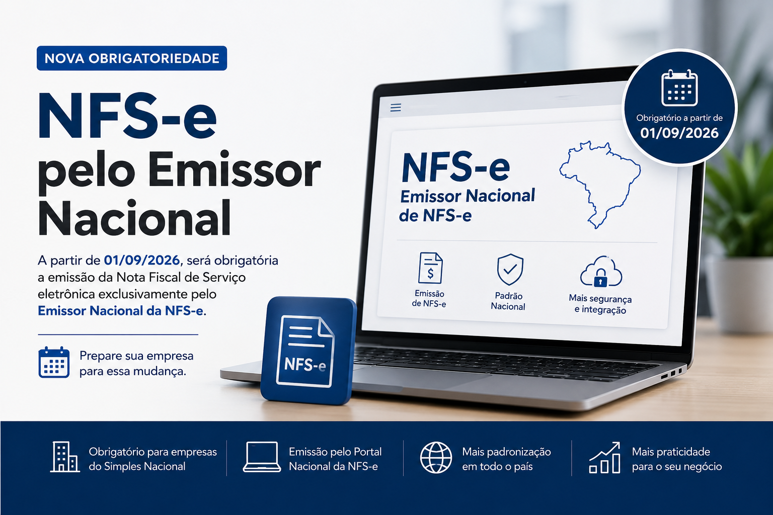 Obrigatoriedade de Emissão de NFS-e pelo Emissor Nacional