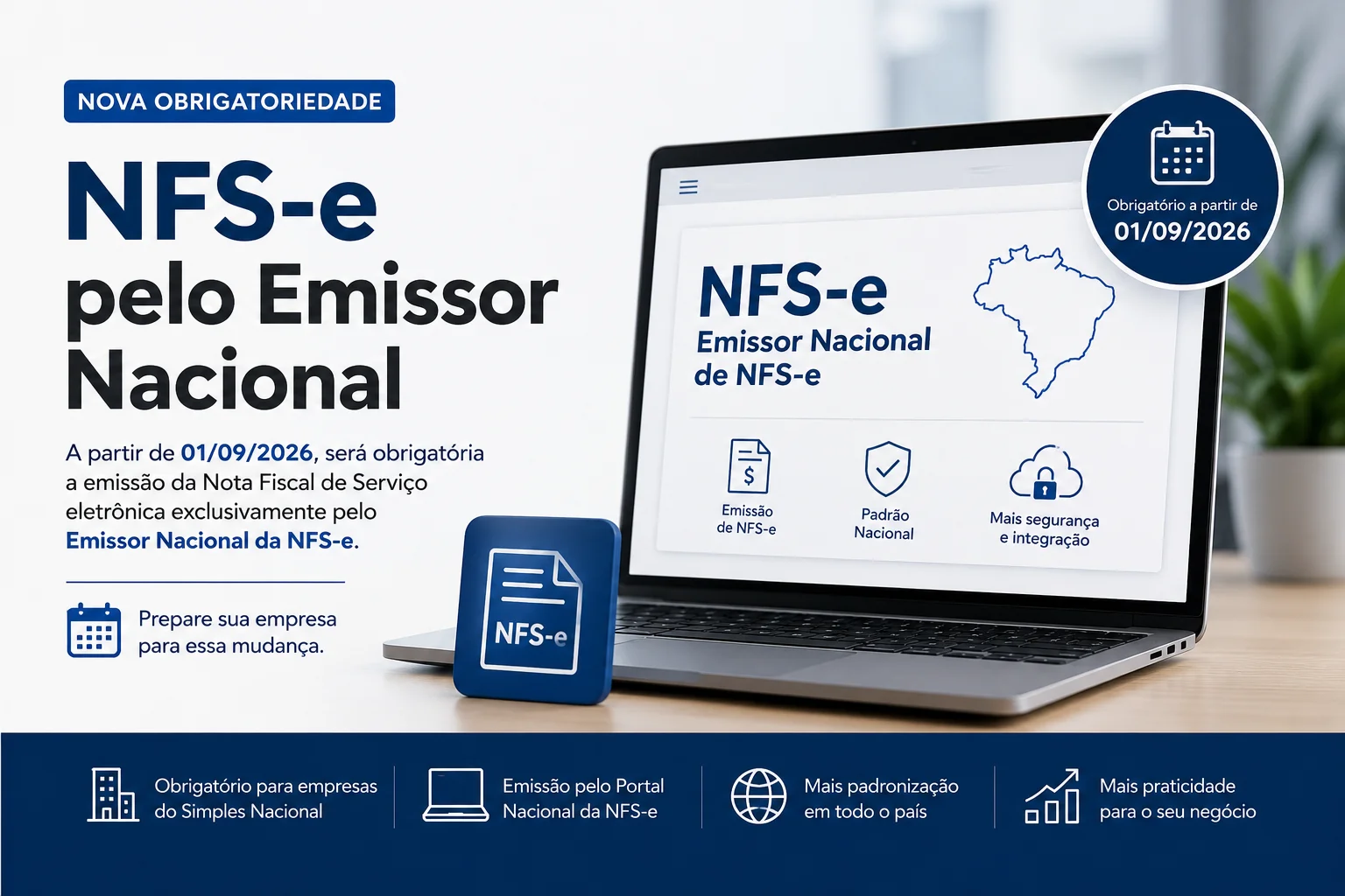Obrigatoriedade de Emissão de NFS-e pelo Emissor Nacional
